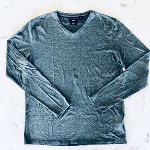 Hugo Boss Gray Long Sleeve Tee - EUC